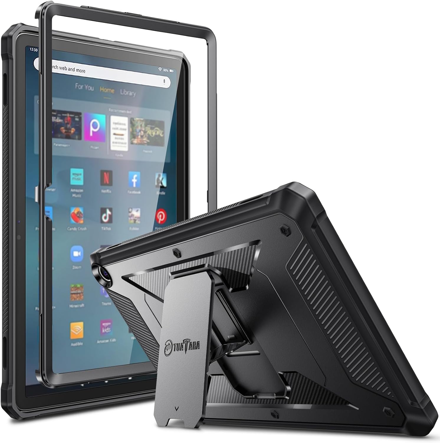 Fintie Shockproof Case for Fire Max 11 with Kickstand & Protector