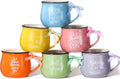 Sawysine Easter Mugs Set of 6 for Spring Holiday Gifts