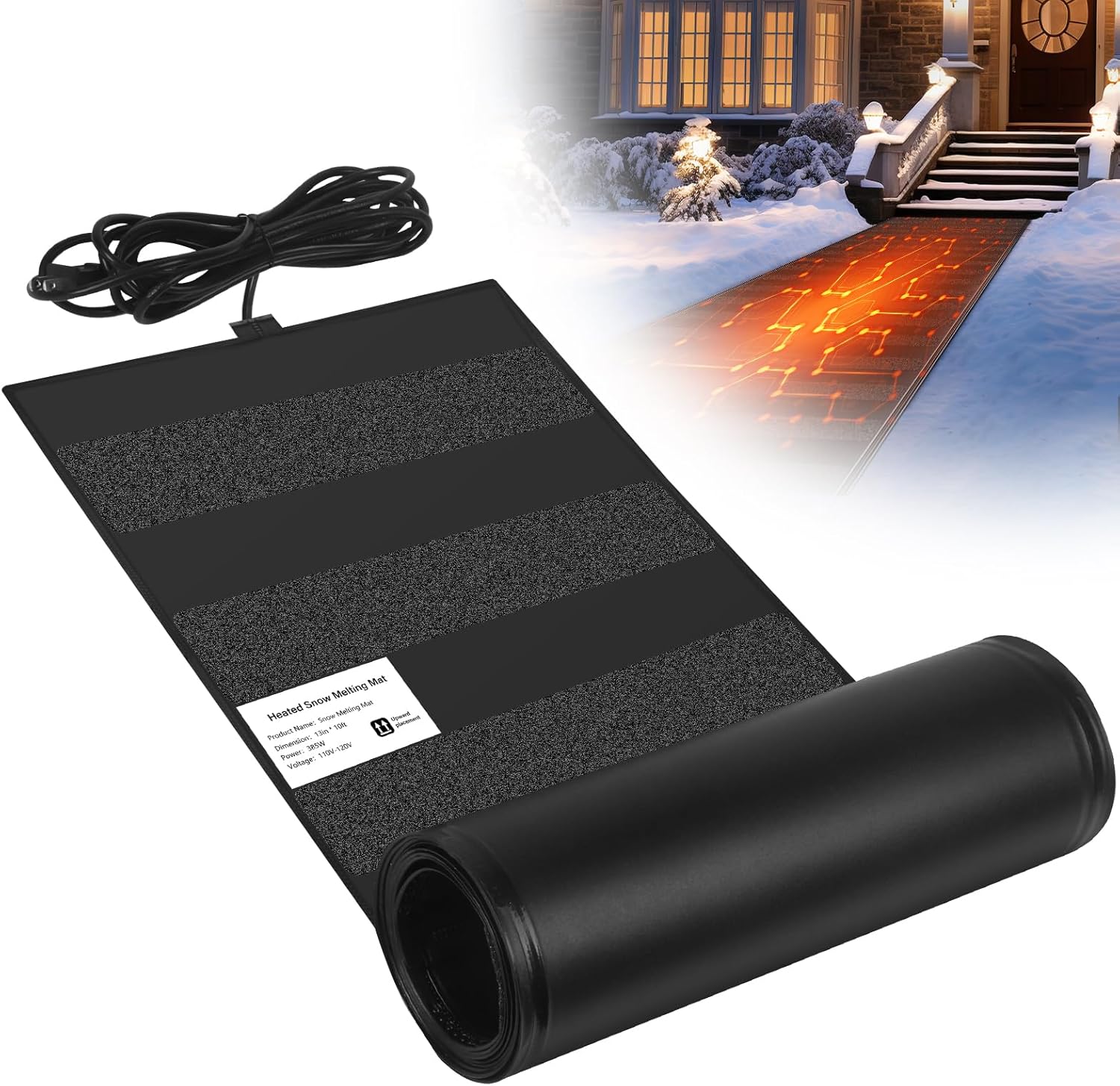 Snow Melting Mats for Winter Snow Removal and Safety