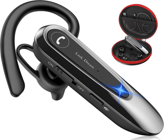 Link Dream Wireless Bluetooth Earpiece - Dual Mic Noise Canceling