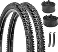 Hycline 26x2.125 Mountain Bike Tire Kit - Puncture Resistant Ride