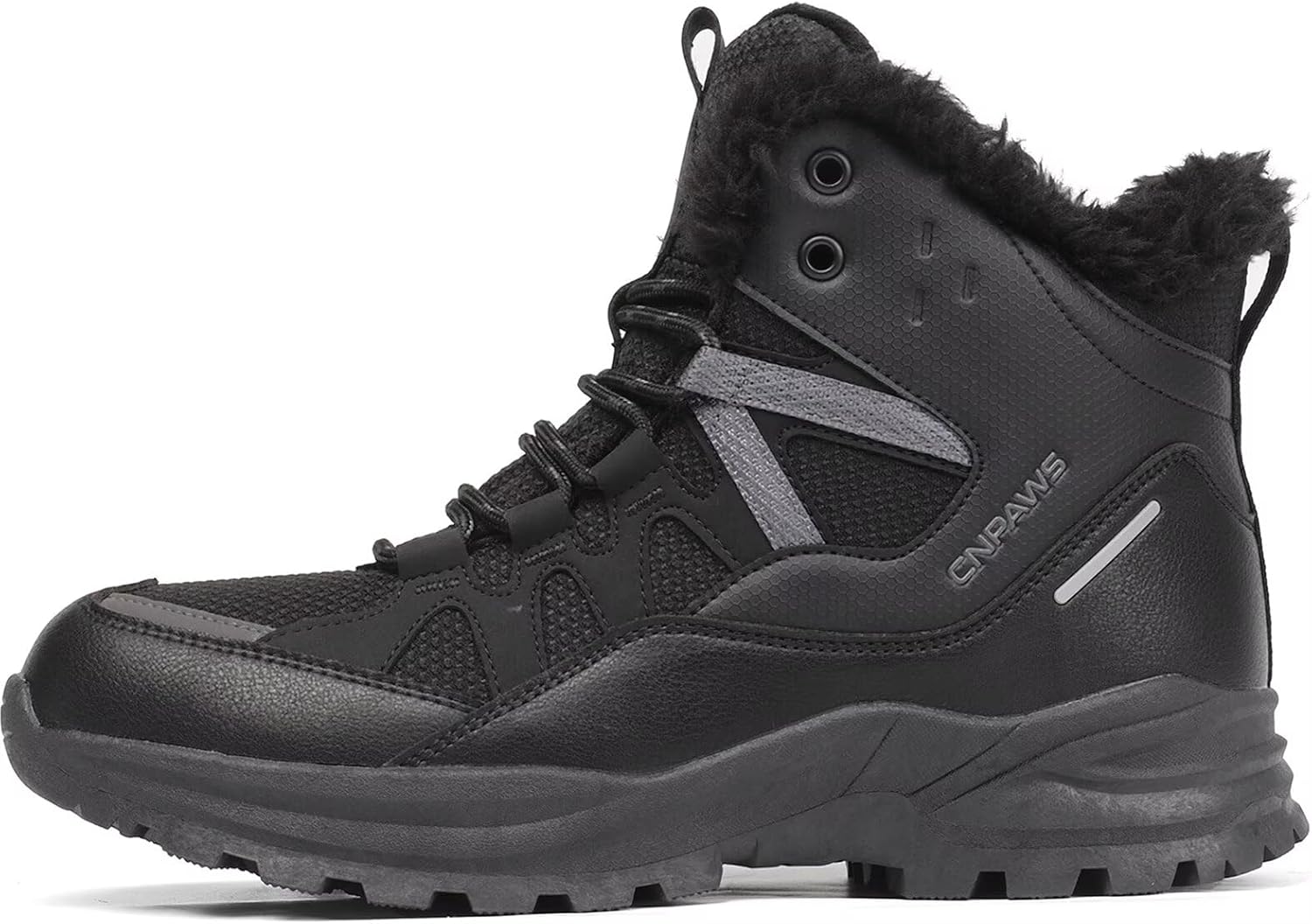 Men's Winter Snow Boots Waterproof Warm Hiking Shoes for Comfort