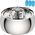 Cat Water Fountain 4.0L Stainless Steel Pet Fountain - Quiet Pump