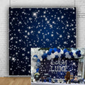 10x10ft Starry Night Sky Backdrop for Baby Shower Parties