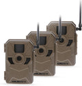MUDDY Merge 3-Pack Cellular Trail Cameras - 26MP, LTE Dual SIM