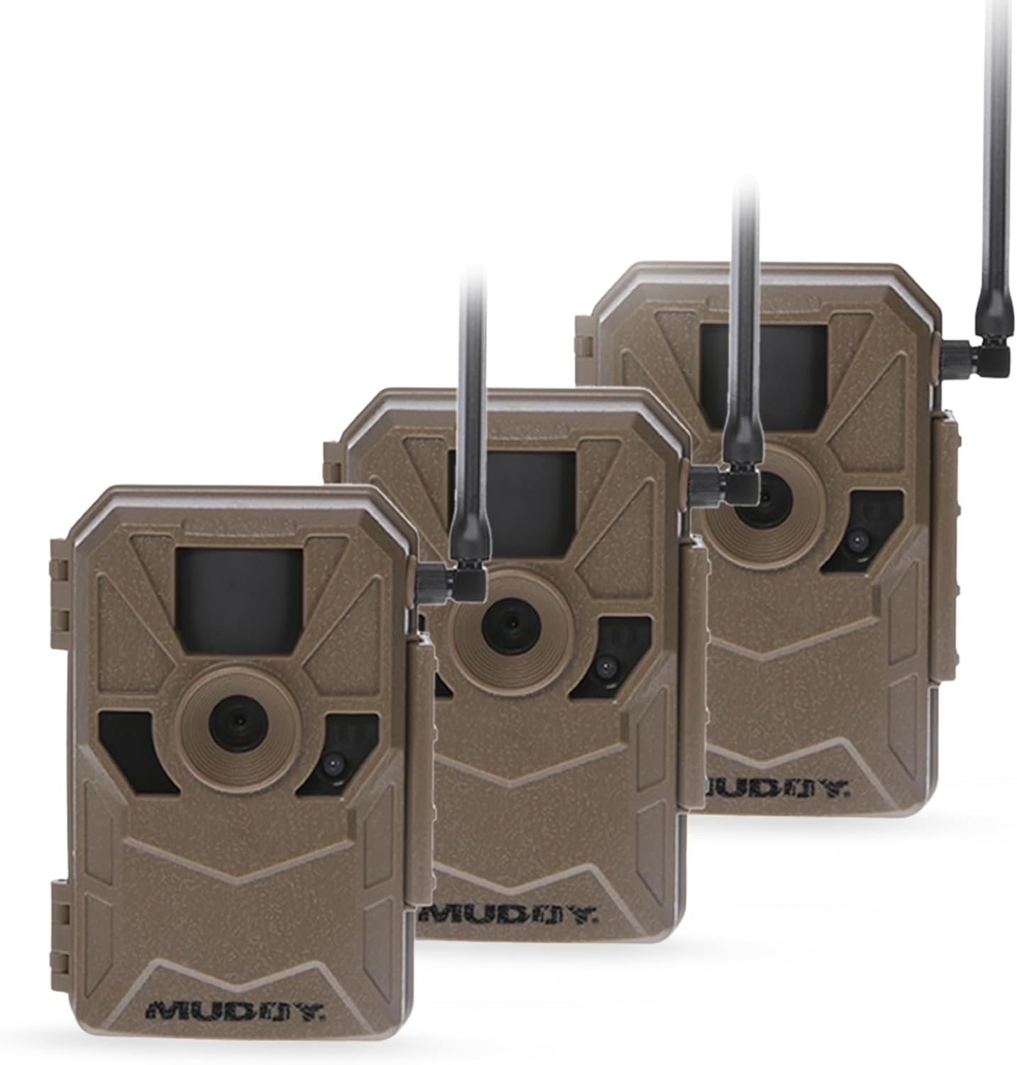 MUDDY Merge 3-Pack Cellular Trail Cameras with Night Vision