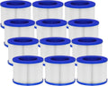 Hot Tub Replacement Filter Cartridges - Compatible Screw-in 12 Pack