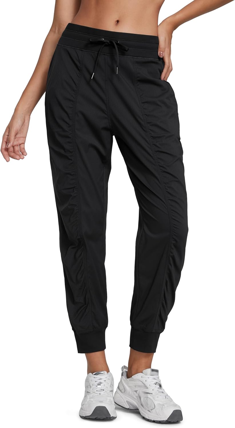 CRZ YOGA Lightweight Workout Joggers for Women - High Waisted