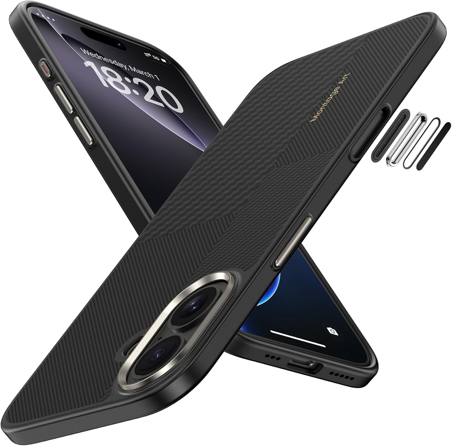BENKS Montage ArmorPro Case for iPhone 17 with Camera Control