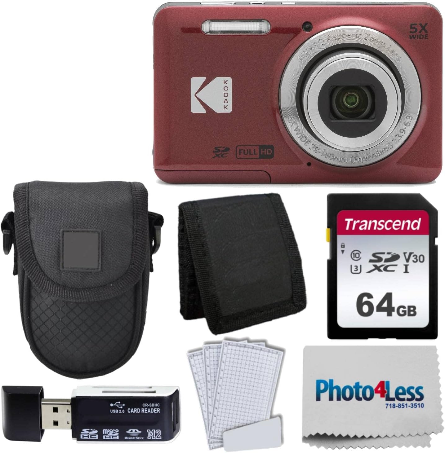 Kodak PIXPRO FZ55 16MP Wide-Angle Digital Camera Bundle Review