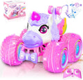 Remote Control Car for Girls - Pink Unicorn 4WD Stunt Truck