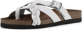 WHITE MOUNTAIN Harrington Braided Comfort-Molded Sandal - Everyday