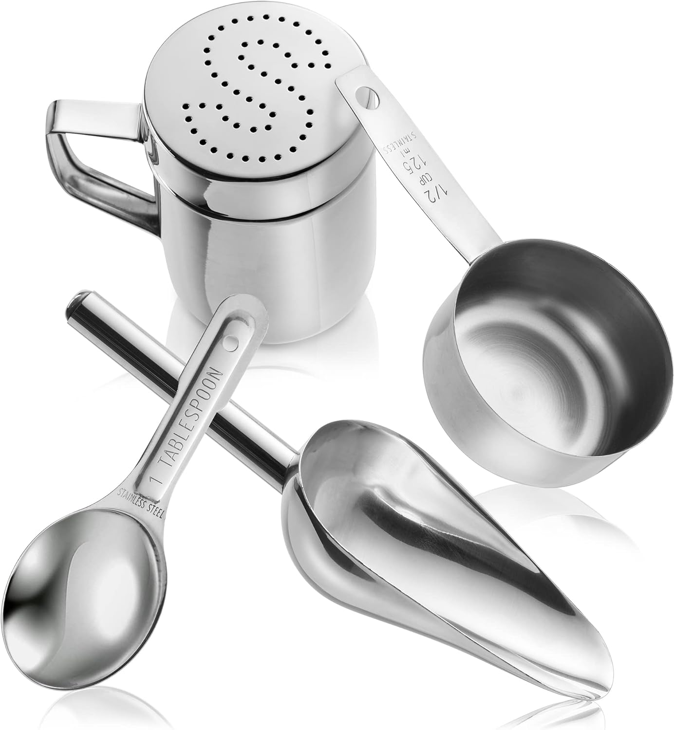Olde Midway Popcorn Accessories - Perfect 4-Piece Set