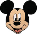 Mickey Mouse Plush Fluffy Accent Rug 4 x 3 ft - Soft Disney Decor