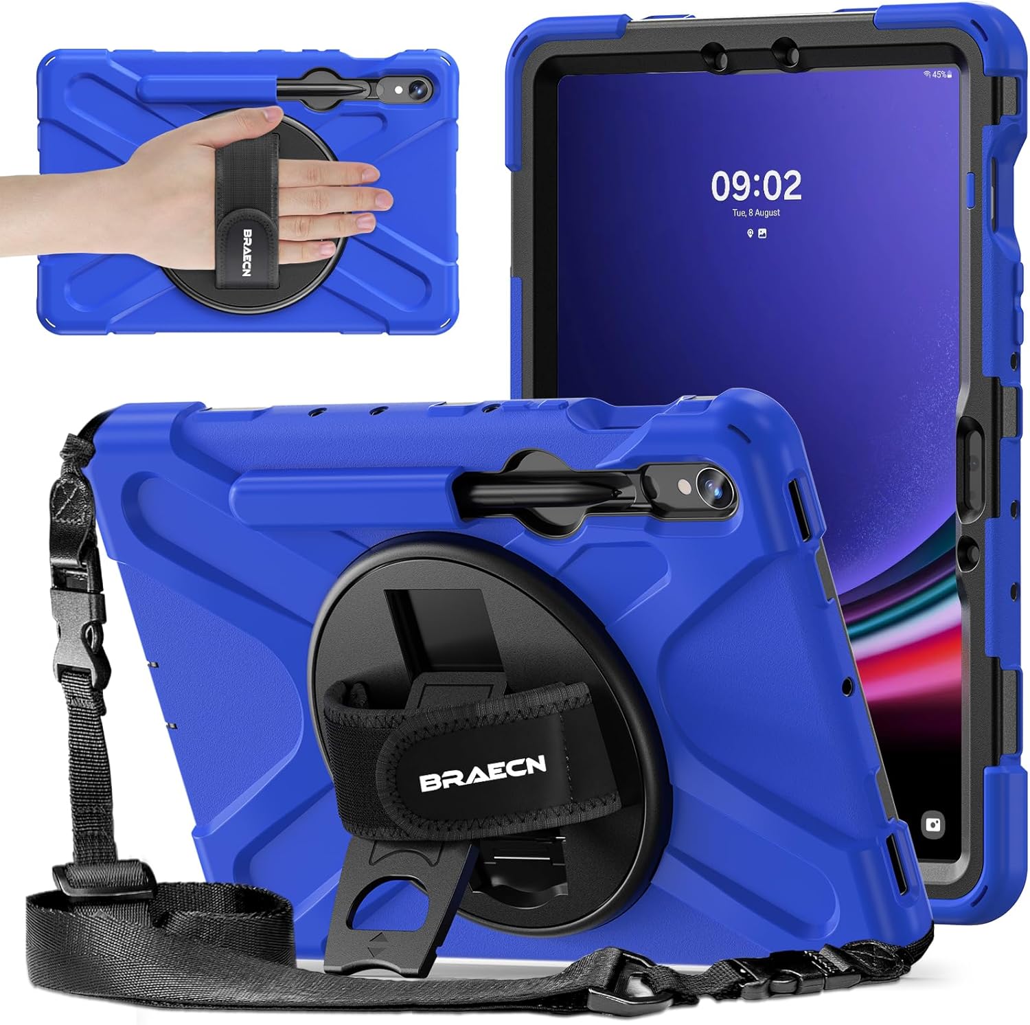 Shockproof Protective Kids Case for Galaxy Tab S10 Lite/S9/S8/S7