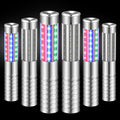 RGB LED Strobe Bottle Service Baton Lights - 6 Pack Rechargeable