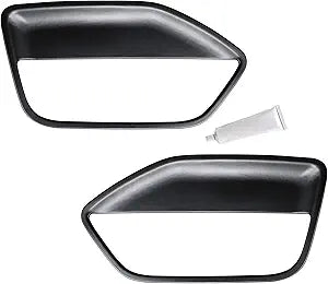 DashSkin USA Molded Plastic Door Panel Inserts for Mustang