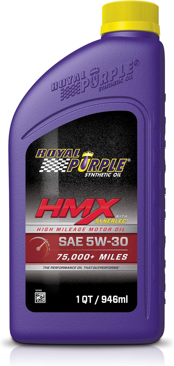 Royal Purple HMX SAE 5W-30 High-Mileage Synthetic Motor Oil
