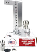 Weigh Safe Aluminum Adjustable Trailer Hitch - Built-In Tongue Scale 1
