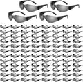 Clear Safety Glasses 100 Pack - Lightweight Protective Eyewear