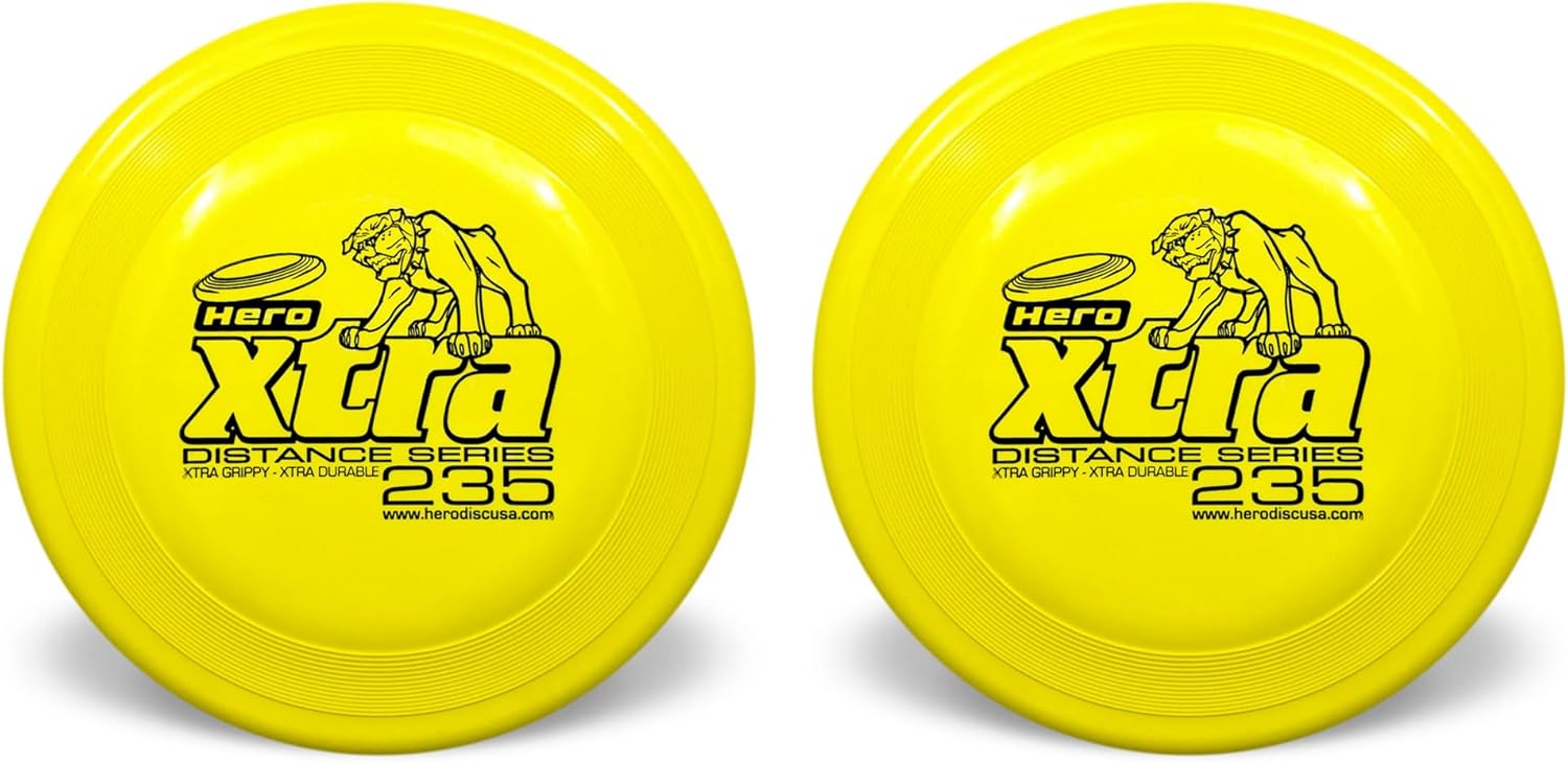 Hero Xtra 235 Distance Dog Frisbee Pack - Ultimate Outdoor Toy!