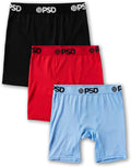 PSD Underwear Boys Boxer Briefs - Comfortable Active Fit