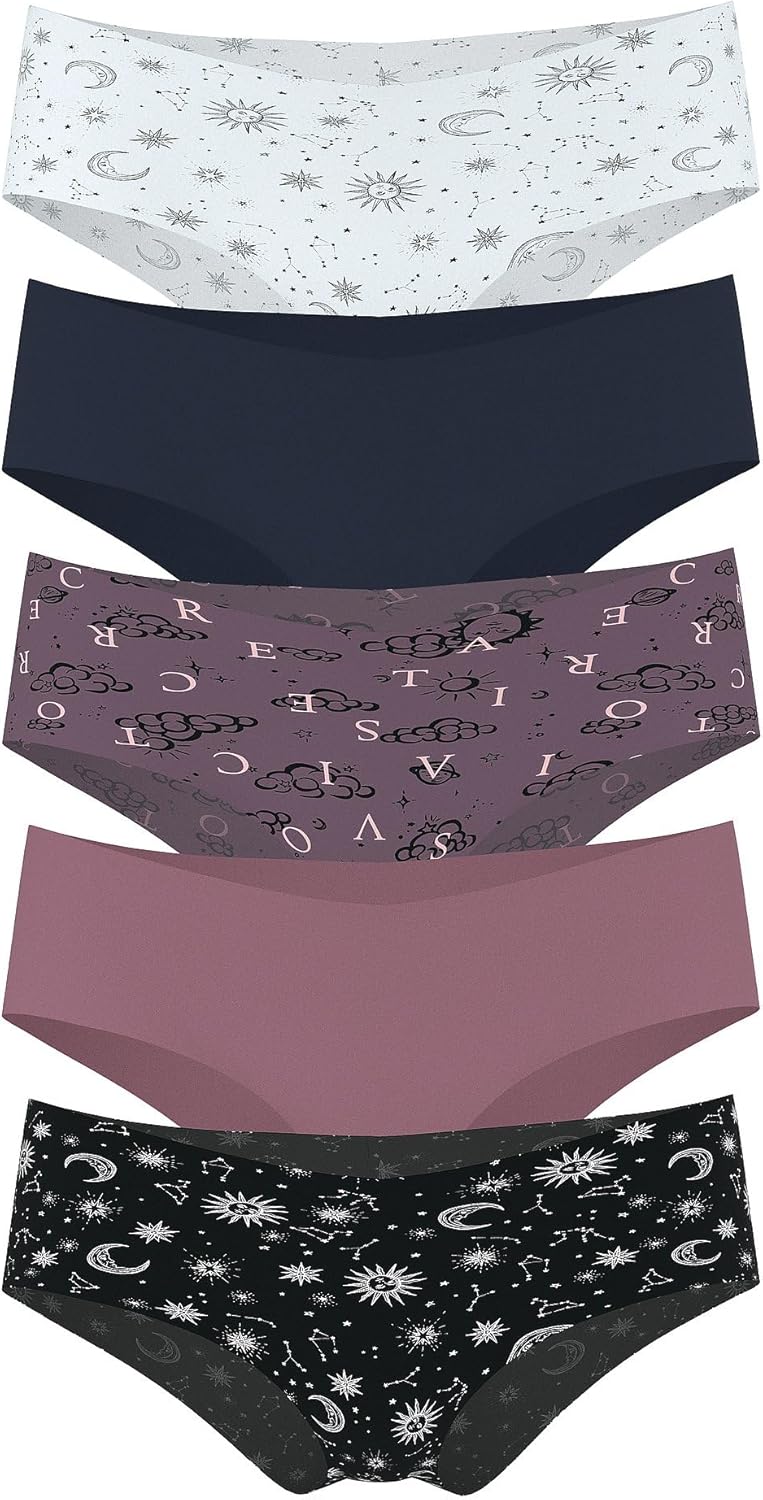 Victoria's Secret Women's No Show Cheeky Underwear Multi Pack