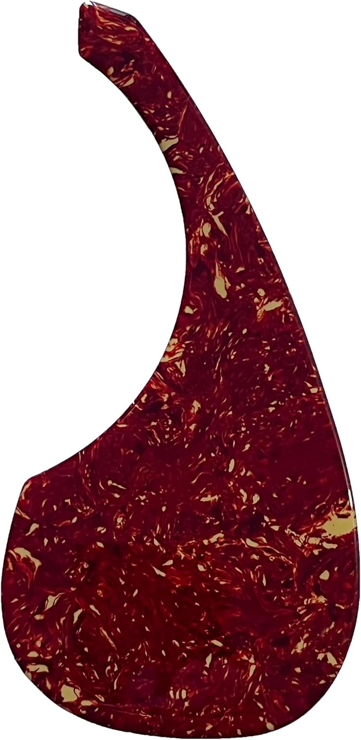 Protect Your Guitar in Style with Red Tortoise Pickguard
