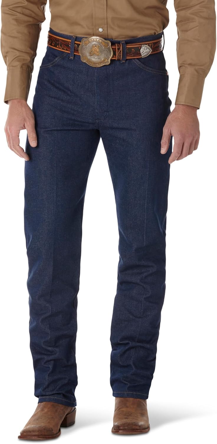 Wrangler Men's Cowboy Cut Original Fit Jeans for Comfort