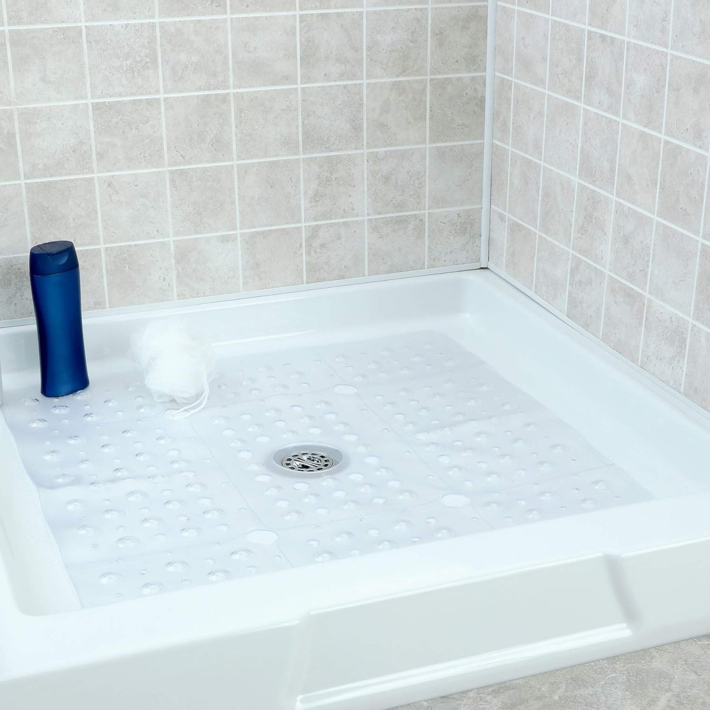 Extra Large Non-Slip Shower Mat for Elderly & Kids Safety