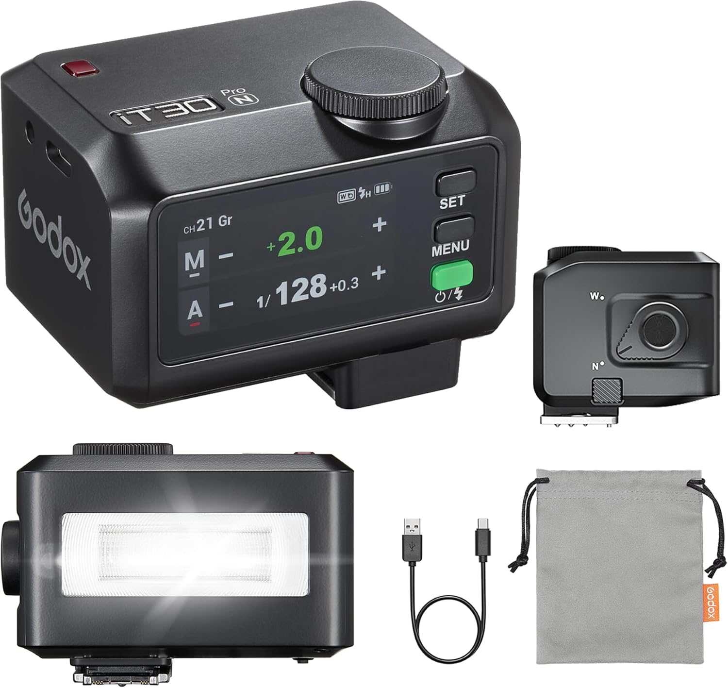 GODOX iT30 Pro N TTL Mini Wireless Flash for Nikon Cameras