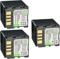 Kastar BN-VF714 Battery 3-Pack Replacement for JVC Cameras - High