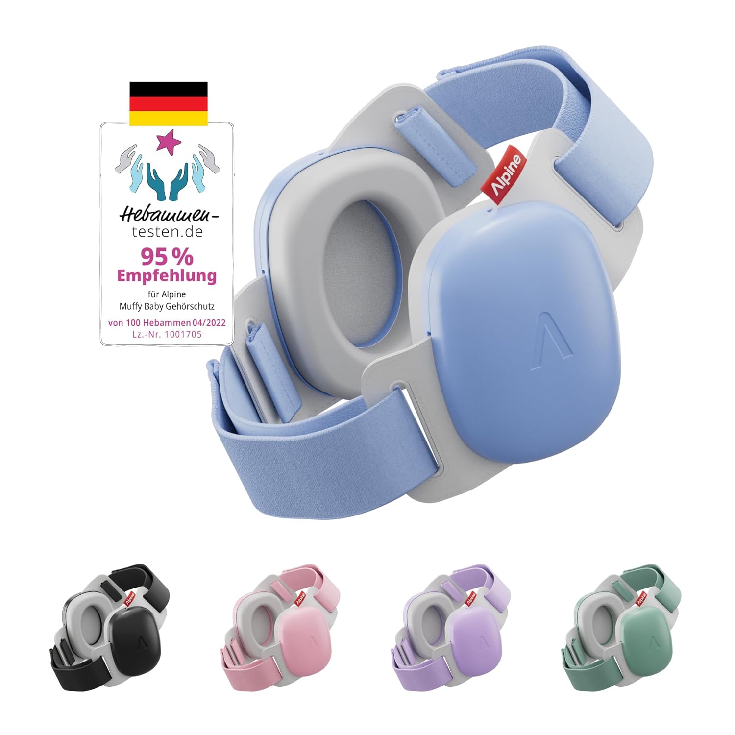 Alpine Muffy Baby Comfort Ear Defenders for Hearing Protection