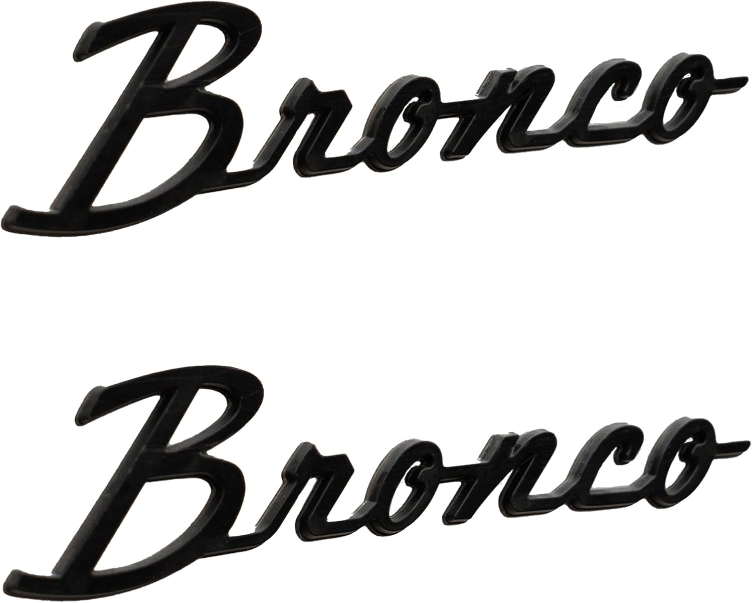 2021-2025 Ford Bronco Classic Gloss Black Fender Badge Kit Review