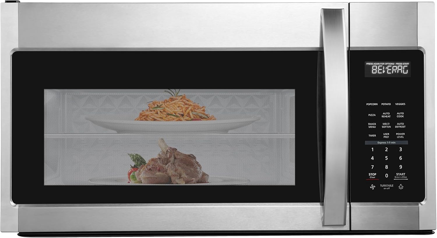 BLACK+DECKER 1000W Microwave with One Touch Sensor Cooking