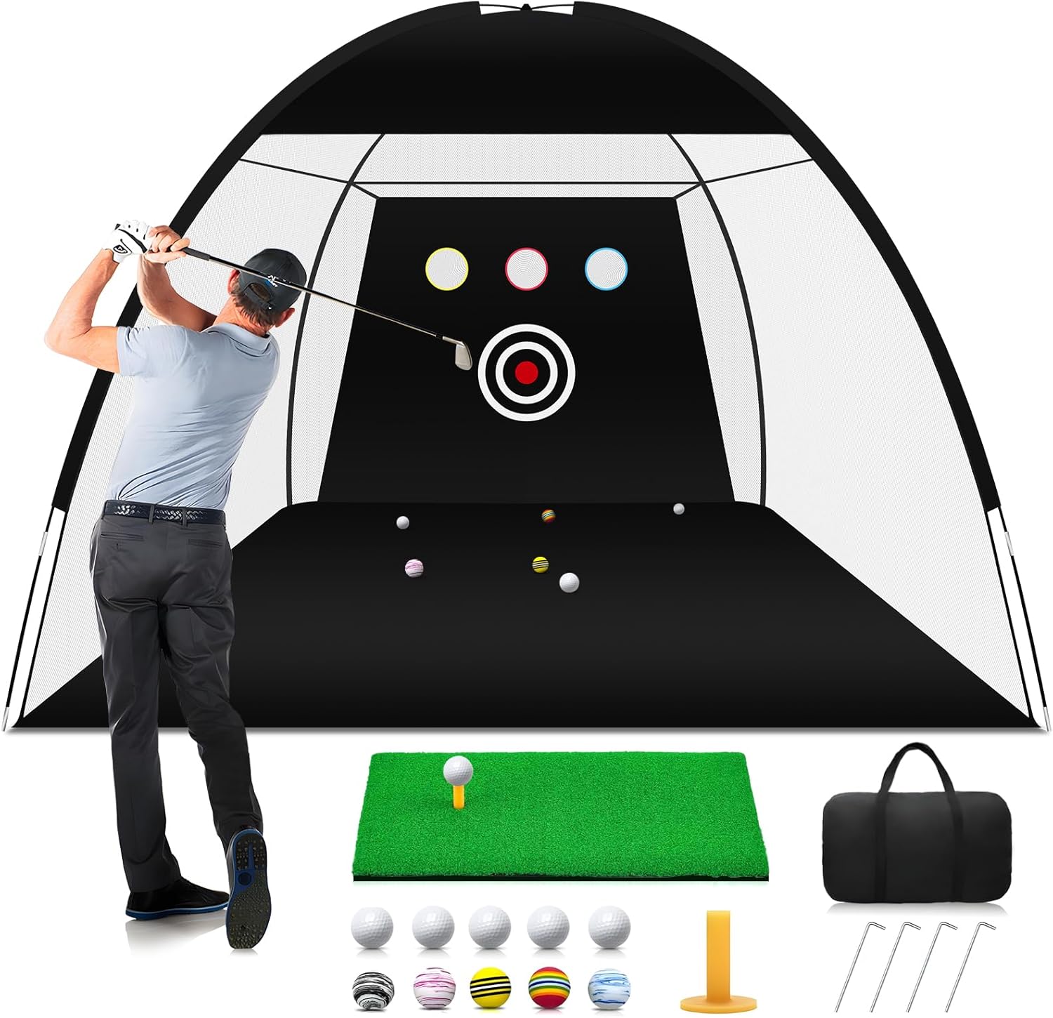 Golf Game Changer Kit - Improve Your Skills Anywhere!
