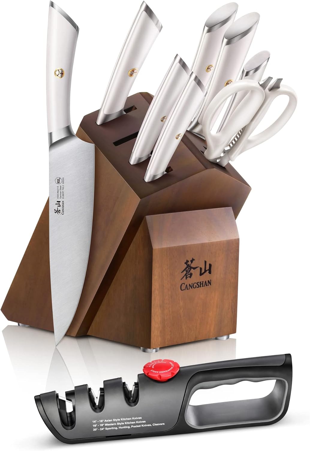 Cangshan ELBERT Series German Steel Forged Knife Block Set Review