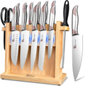 Japanese Knives Set for Kitchen - Magnetic 14 PCS Knife Set