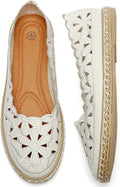 Womens Ballet Flat Daisy Round Toe Slip On Flats - Soft Comfort