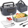 Electric Lunch Box Food Heater 3 in 1 Portable Warmer - Hot Meals