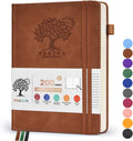 Lined Journal Notebook A5 Hardcover Leather Notebook - Thick Paper