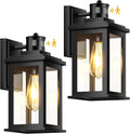 Motion Sensor Outdoor Light 2-Pack - Hardwired Dusk to Dawn Porch