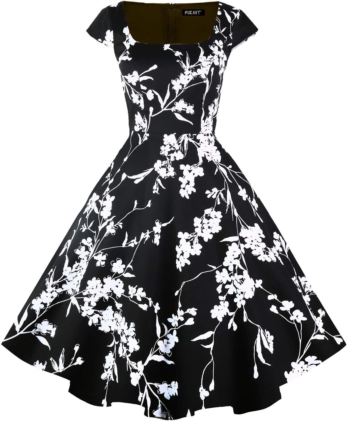 PUKAVT Women's Cocktail Party Dress with Pockets for All Occasions