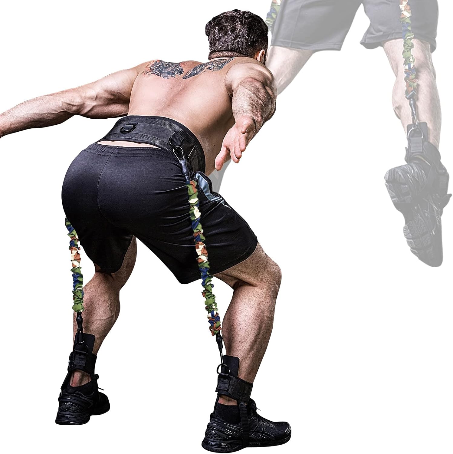 Vertical Jump Trainer Set for Basketball and Football Training