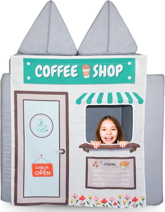 Couch Swag Coffee Shop Play Panel for Kids Foam Sofa Fun
