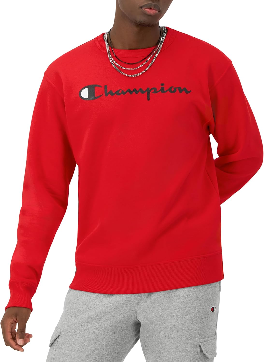 Champion Men's Fleece Midweight Crewneck Sweatshirt Review