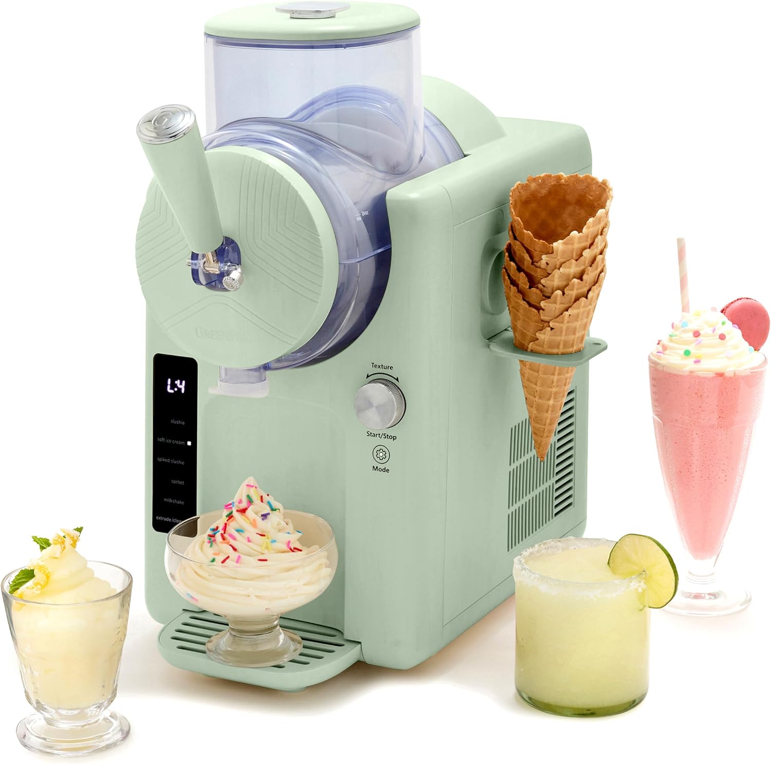 GreenPan Frost Ice Cream Machine: Soft Serve, Slushies & More
