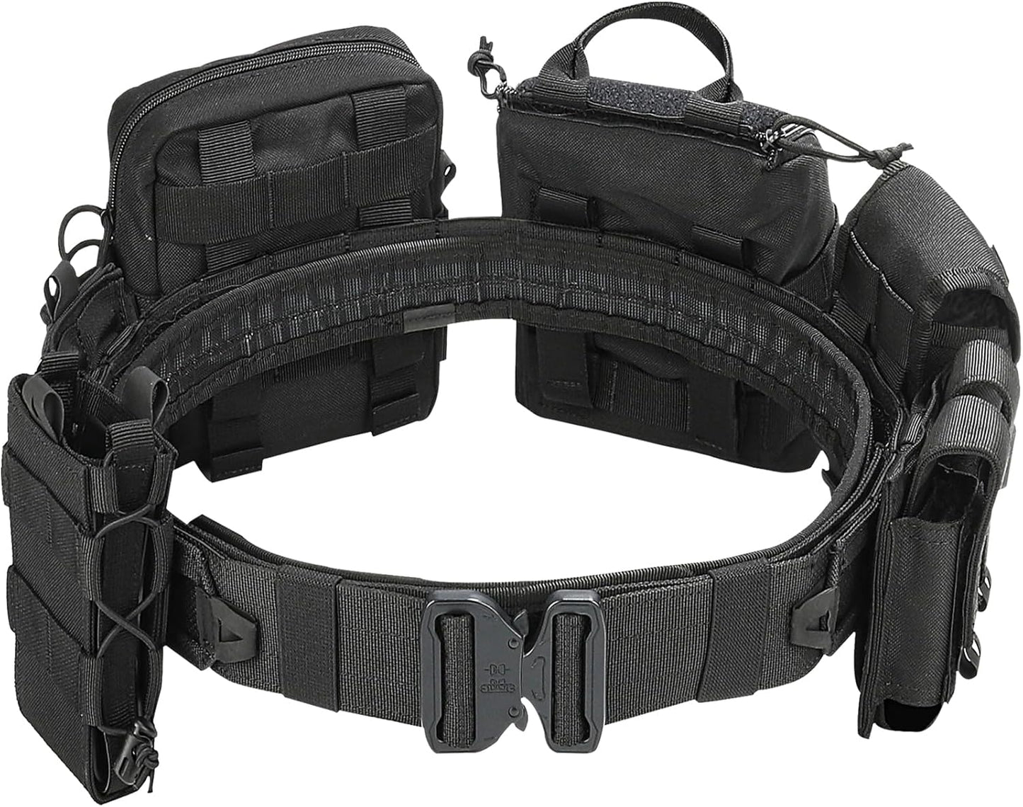 YAKEDA Molle Battle Belt - Tactical Combat Heavy Duty Gear