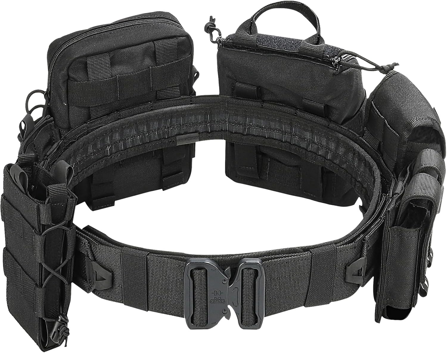 YAKEDA Molle Battle Belt - Tactical Combat Heavy Duty Gear