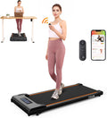 Compact YRUN 2.5HP Under Desk Treadmill - Quiet & Portable for Home & Office